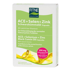Vitamins ACE+Selenium+Zinc +Black cumin oil 60kps.