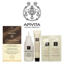 APIVITA Nature's hair color 8.3 Light blonde gold