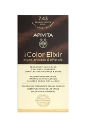 APIVITA Nature's hair color 7.43 Blonde copper gold