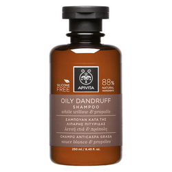 APIVITA Shampoo for oily lupins Propolis & white Willow