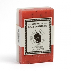 Bio duo soap Donkey milk - Common poppy (Papaver rhoeas) 125g