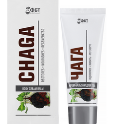 Chaga cream with sea buckthorn oil for wounds 75ml