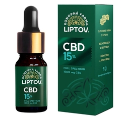15% CBD oil 10ml Liptov hemp farm 