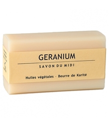 GERANIUM Bio soap Bambucké butter 100g