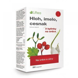 HAWTHORN - MISTLETOE - GARLIC 30tob. LIFTEA
