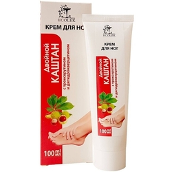 Cream for Feet, Blood Vessels with Chestnut, Gingko, Troxerutin, Dihydroquercetin, Wormwood 100ml+-4ml 