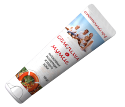 Skin cream with Mummy and Sea buckthorn. 