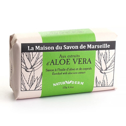 MARSEILLE Soap NATURIDERM - Aloe Vera 125g