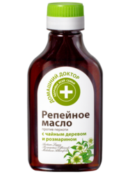 Burdock oil with tea wood TEA TREE and rosemary 100ml