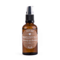 Almond oil in glass 100ml APIVITA
