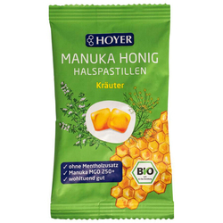 Manuka honey pastilles neck 30 g HOYER