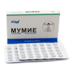 Pure Altai shilajit (mumijo) 60tbl