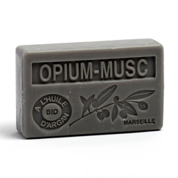 Soap BIO argan oil - Opium-musk 100g