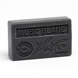 Soap BIO argan oil - White musk 100g