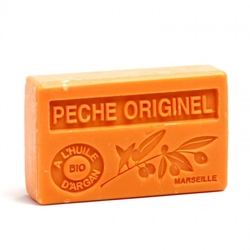 Soap BIO argan oil - Peach 100g