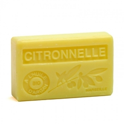 Soap BIO argan oil - Lemongrass (Cymbopogon) 100g