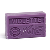 Soap BIO argan oil - Heartsease (Viola tricolor) 100g