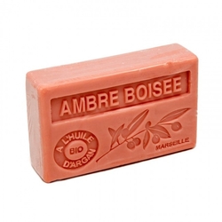 Soap BIO argan oil - Amber wood 100g