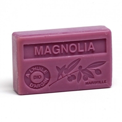 Soap BIO argan oil - Magnolia 100g