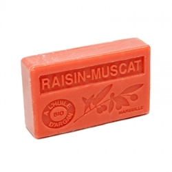 Soap BIO argan oil - Geranium grape 100g