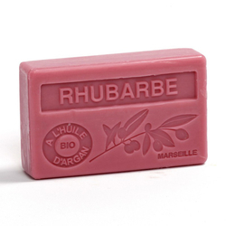 Soap BIO argan oil - Rhubarb (Rheum) 100g