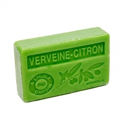 Soap BIO argan oil - Vervain (Verbena) + lemon (Citrus limon) 100g