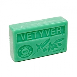 Soap BIO argan oil - Vetiver (Chrysopogon zizanioides) 100g