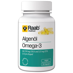 OMEGA 3 seaweed oil 30kps. RAAB VITAL