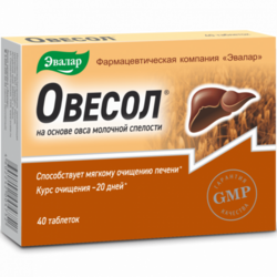Oats on the liver 40tbl. EVALAR