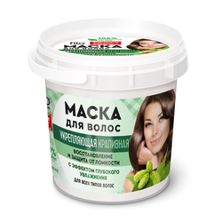 STRENGTHENING hair mask with nettle, hops and cedar oil Fitokosmetik folk recipes