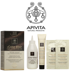 Natural color natural Brown 5.03 Golden Elixir APIVITA