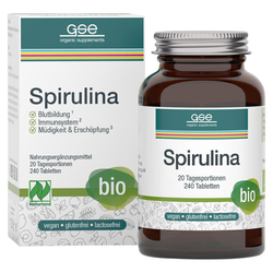 Spirulina tablets 500mg 240tbl. GSE BIO
