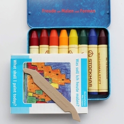 WAX CRAYONS waldorf Stockmar 8pcs