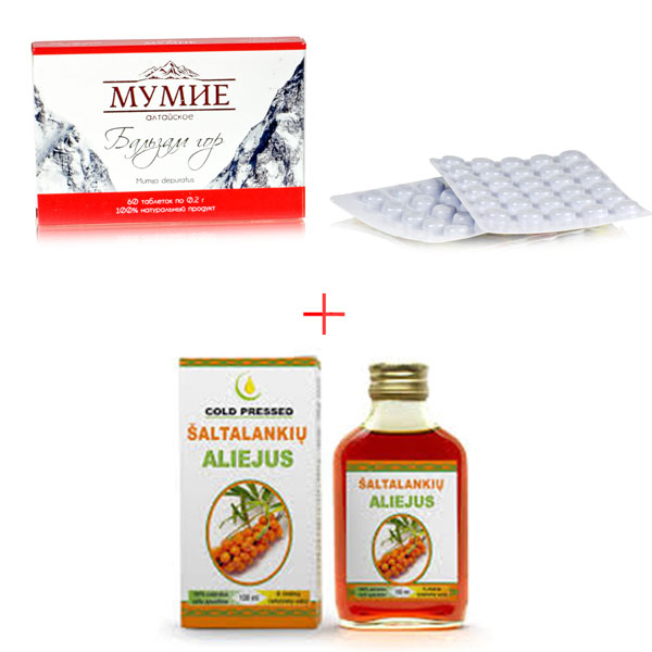 100% Pure Altai MUMIO 60tbl. AltaiBio