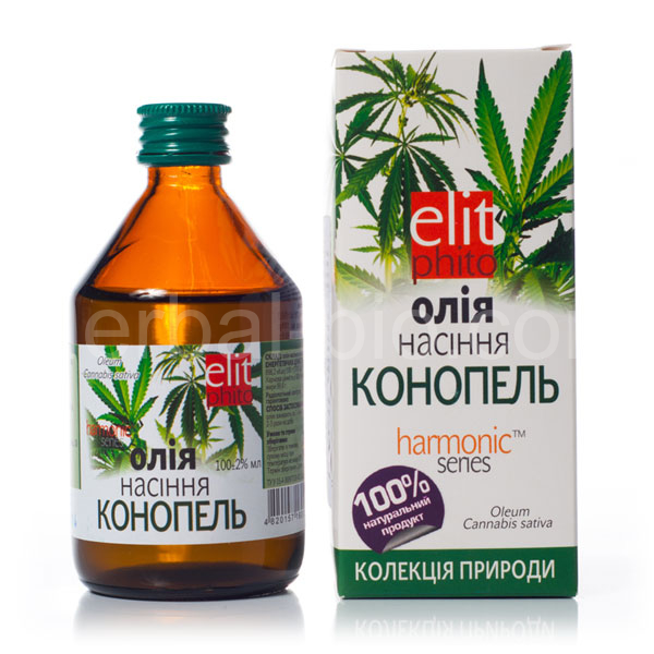 100% Hemp seed oil 100ml