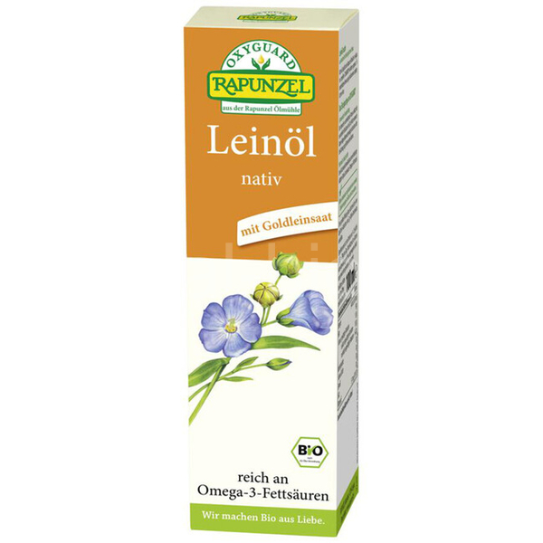 100% Organic Linseed Oil 100ml RAPUNZEL