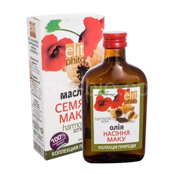 100% Poppy seed oil 200ml
