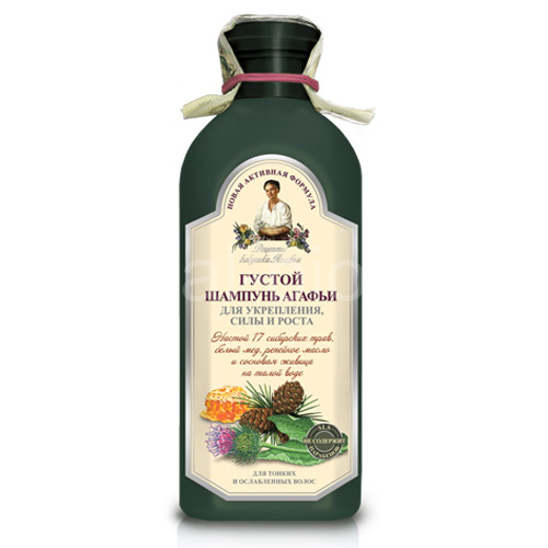 Agafia - Thick shampoo for hair strengthening and growth 350ml