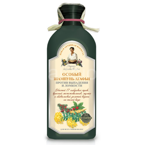 Agafia - Special shampoo Strength of 17 Siberian herbs 350ml