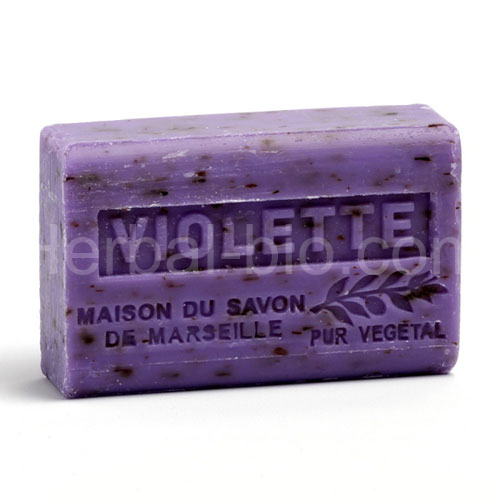 Bio soap Shea butter - Heartsease (Viola tricolor) 125g