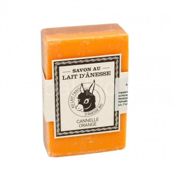 Bio soap Donkey milk - Cinnamon + Orange