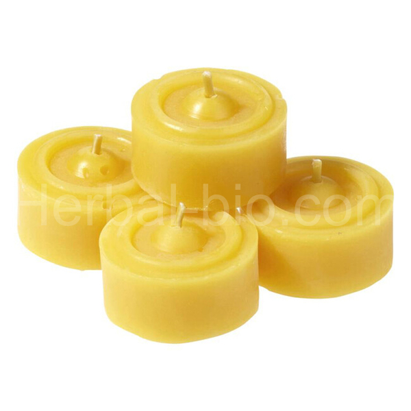 Beeswax tea candle 1 pc