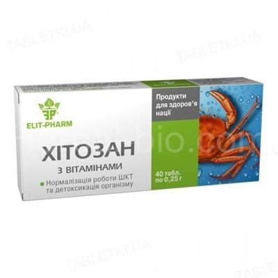 CHITOSAN with vitamins 80tbl.