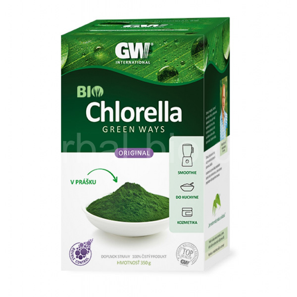 Chlorella Powder GREEN WAYS BIO 350g