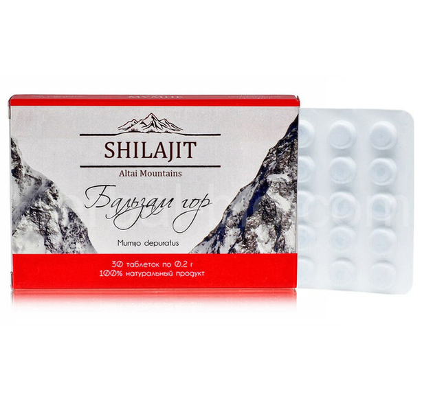 100% Pure Altai MUMIO 60tbl. AltaiBio