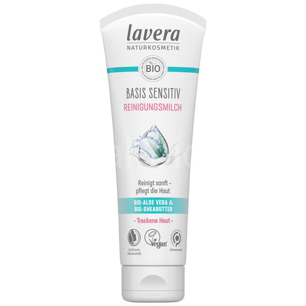 Cleansing Milk for Dry and Sensitive Skin 125ml LAVERA