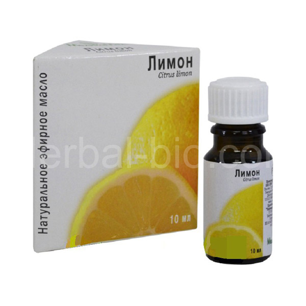 Lemon (Citrus limon) 100% essential oil