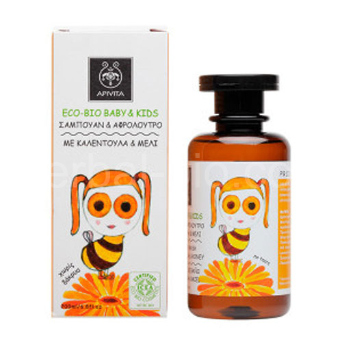 Shampoo & Shower gel 2in1 Marigold (Calendula) & Honey Apivita 200ml