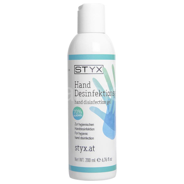 HAND DISINFECTION GEL 200ml STYX