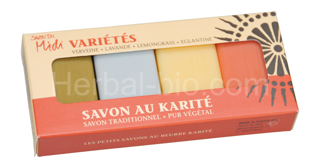 Gift Mini-set Bio shea butter 4*20g